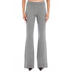 NEW SER.O.YA mickie knit flare pant in medium grey